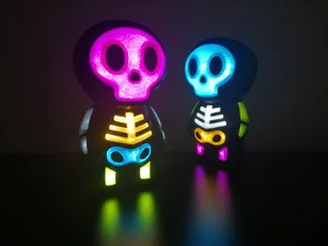 Cute Skull Lamp