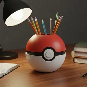 Pokemon pencil holder