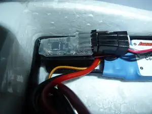 Ikarus Dragstair - Support récepteur (Receiver bracket)