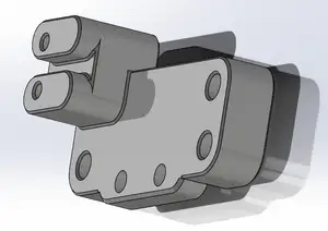 BTT Eddy Duo Rapido UHF mount for Vitalli3d's Super Lightweight Carriage for Voron Printers