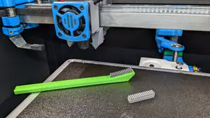 Simple handle for A1-mini silicone brush, for cleaning a hot nozzle