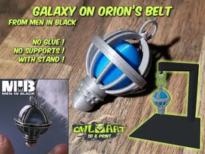 Galaxy on Orion's Belt With Stand (Men in Black)