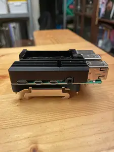 Raspberry Pi Armor Case Metal DIN Clamp Adapter