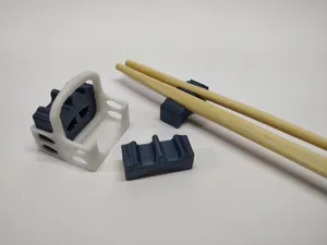 stackable Chopstick Benches with Carrying Tray