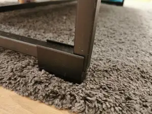 Legs (slides) for the table made of steel