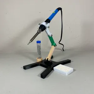 Modular and Adjustable Soldering Station/Soldering Iron Holder