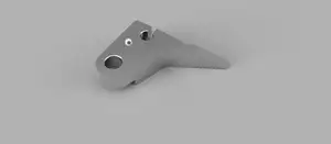 Carburetor choke lever