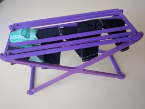 Suszarka na pranie - zabawki dla lalek (Clothes dryer - toys for dolls)