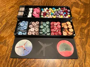 Wingspan Organizer V1 - All Expansions in Original Box - Magnetic