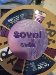 i made this to hold sample filament on the spool holder for the sovol sv06 3d printer
