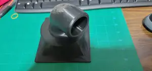 Bambu Exhaust hose connection Remix to utilize the elbow and nut from Printed Solid