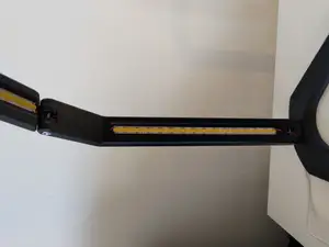 Led Desk Lamp: arm with led strip