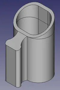 Dog food scoop - new version