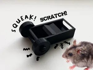Handheld Mouse Noise Maker (Print-in-Place-ish)