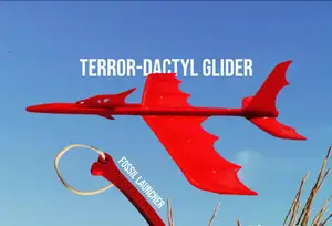 TERROR-DACTYL Glider with Fossil Launcher (Airplane)