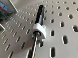 IKEA Skadis TS-100 soldering iron holder