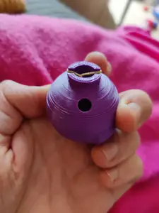 Wind-up Cat Toy (Ball) with treat hole