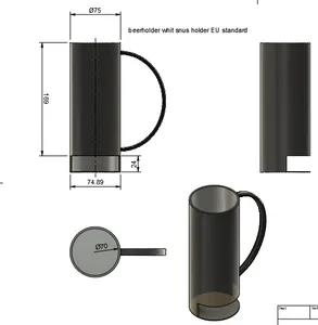 beer/snus-holder for Men