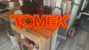 LED Namensschilde Tomek