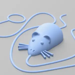 TPU Elastic Mouse Toy for Cats