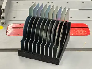 Stand / Wall Mount for reduction plates of Sauter router insert plate ELP2.0K