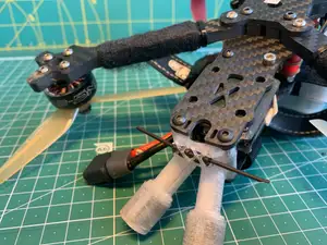 TBS Source One V5 T elrs antenna mount