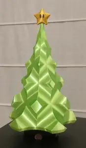 Power Star Topper for Printed Christmas Tree