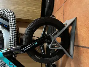 Toddler bike stand