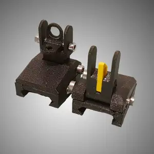 Picatinny folding iron sights