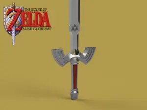 Master Sword from The Legend of Zelda: A Link to the Past