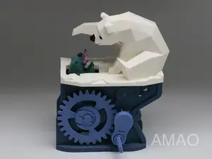 Polar Bear with Seal (automata)