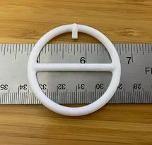 Simple Round Belt Buckles 1" & 1.5"