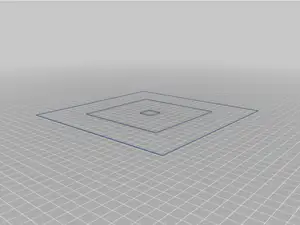 Simple Bed Levelling STL for Ender 3 Pro / Voxelab Aquila (220mm x 220mm)