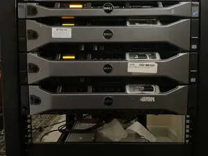 Dell PowerVault Rack Ears Adapters for Dell PowerVault Front Bezel
