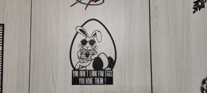 Cool Bunny - Easter Eggs - Funny