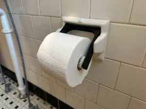 toilet paper roll adapter for old porcelain holder
