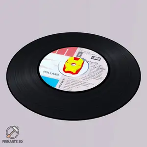 Iron Man 45 Record Adapter