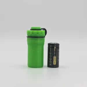 Screw Lid 16340 Battery Holder