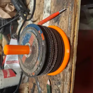Angle grinder disc stand for 125 mm