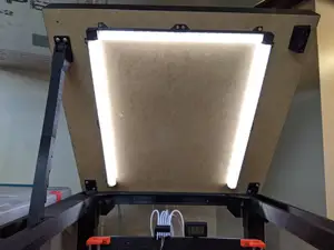 LED diffuser bar for Lack Enclosure with accessories