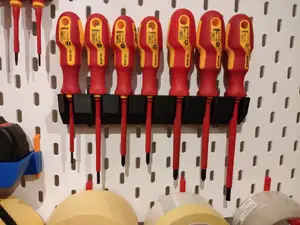 IKEA Skadis electrician screwdriver holder for Narex / držák pro elektrikářské šroubováky Narex