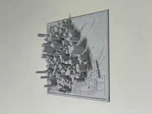 Downtown Manhattan Topo Map