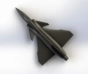 Approximately Gripen model jet fighter