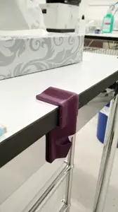 Snap-on Bag Hanger for USM Haller Table