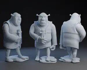 Shrek and the Gingerbread Man