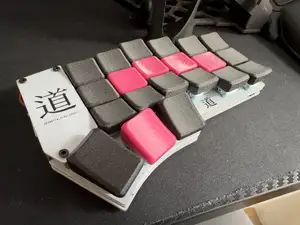 Nijuni Ergonomic Sculpted Keycaps (Kailh Choc)