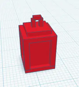 minecraft lamp keychain