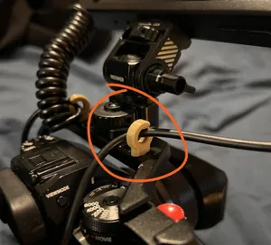 1/4-20 Cable Clip for Video Rig (TPU)