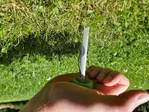 Tent Peg Pusher - Self Centering