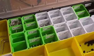 Harbor Freight Case Small Bin With Divider